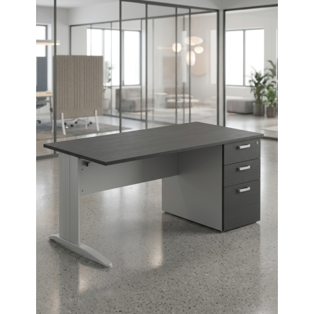 Mesa Oficina con cajones Sigma de Mobel Línea - Montiel