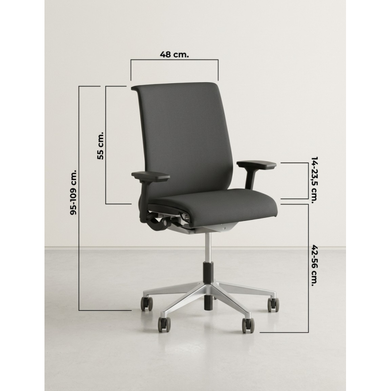 ▷ Silla de oficina THINK de STEELCASE - Montiel