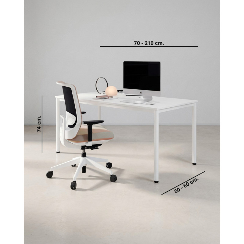 ▷ Mesa de Escritorio y Estudio Dynamic de Actiu - Muebles Montiel