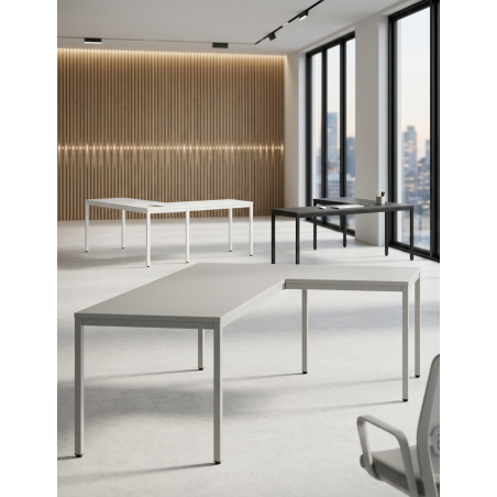 ▷ Mesa Escritorio de Esquina Line de Kesta - Oficinas Montiel