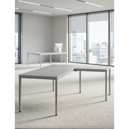 ▷ Mesa Escritorio de Esquina Line de Kesta - Oficinas Montiel