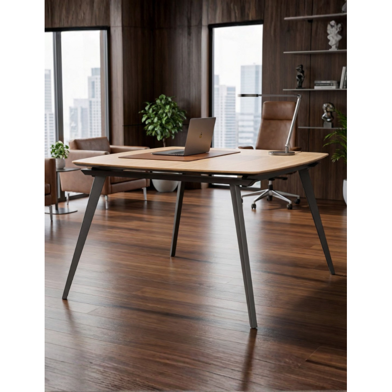 Mesa de Reunión Cuadrada de Kunna - Montiel