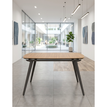 Mesa de Reunión Cuadrada de Kunna - Montiel