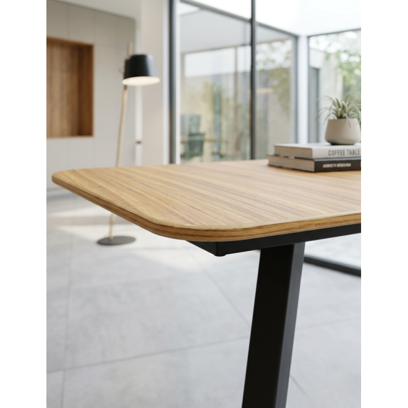 Mesa de Reunión Cuadrada de Kunna - Montiel