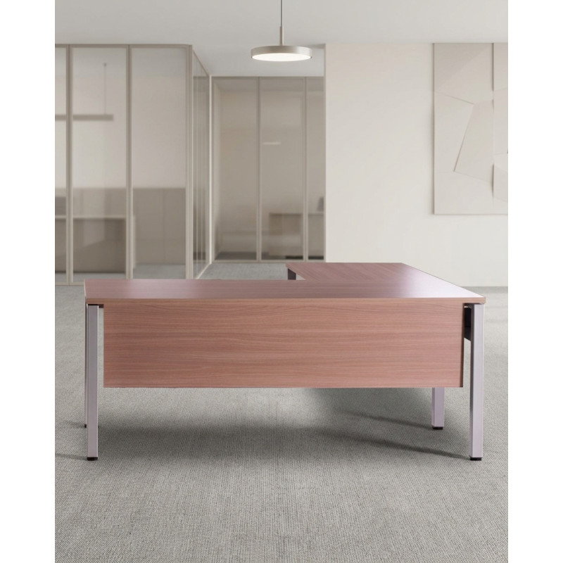 ▷ Mesa de Despacho con Ala Teseo de Ismobel - Oficinas Montiel