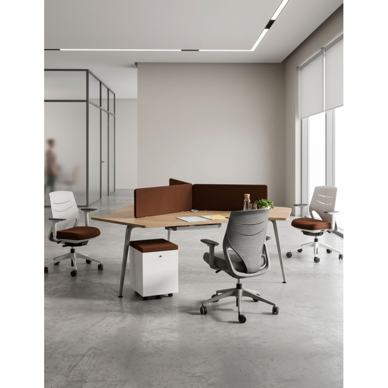 Multipuesto para Oficina Twist Gen 100 de Actiu - Montiel