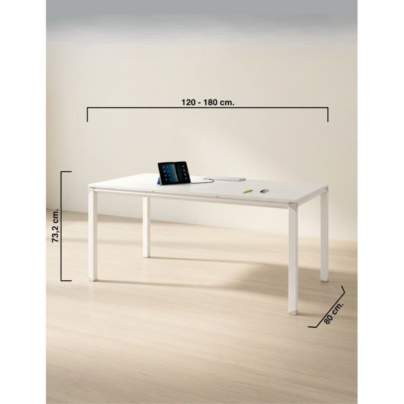 ▷ Mesa Escritorio de Melamina Metrik de Kesta - Montiel