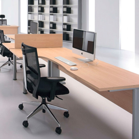 ▷ Mesa de Oficina con Ala Krono de Kesta - Montiel