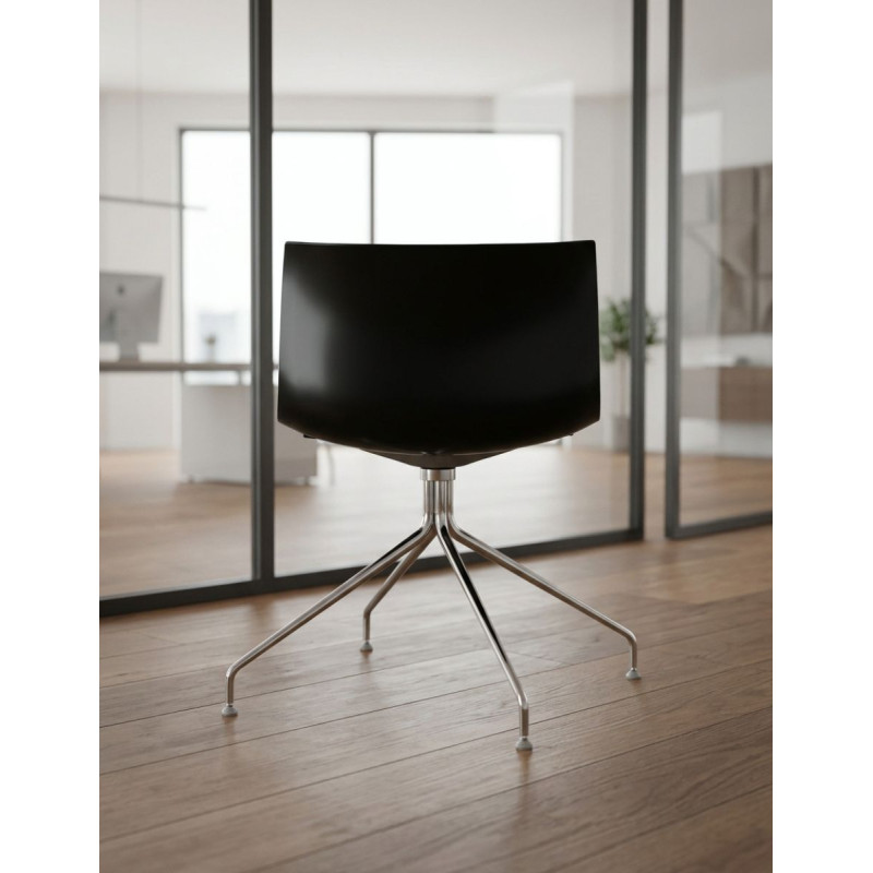 Silla Confidente Bicolor Catifa de Arper - Montiel