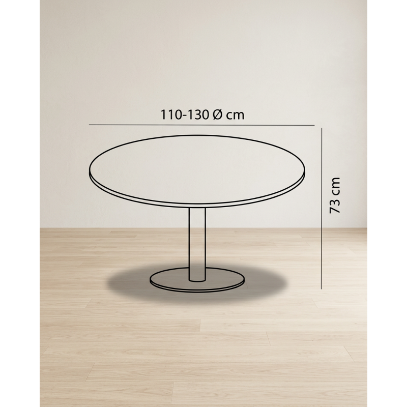 ▷ Mesa Circular de Juntas Ceres de Ismobel - Montiel