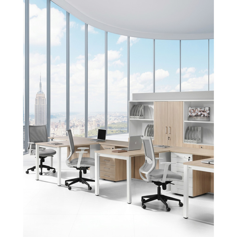 Mesa de Oficinacon Cajones y Ala M4 de Herpesa - Montiel