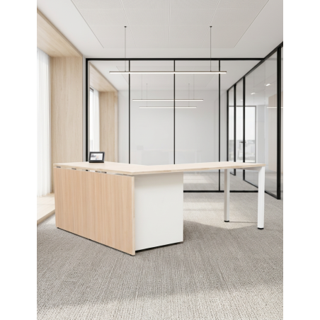 Mesa de Oficinacon Cajones y Ala M4 de Herpesa - Montiel