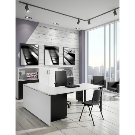 Mesa de Oficinacon Cajones y Ala M4 de Herpesa - Montiel