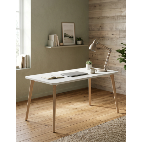 ▷EXPRESS Mesa de Escritorio Nórdica Timber de Forma5 - Montiel