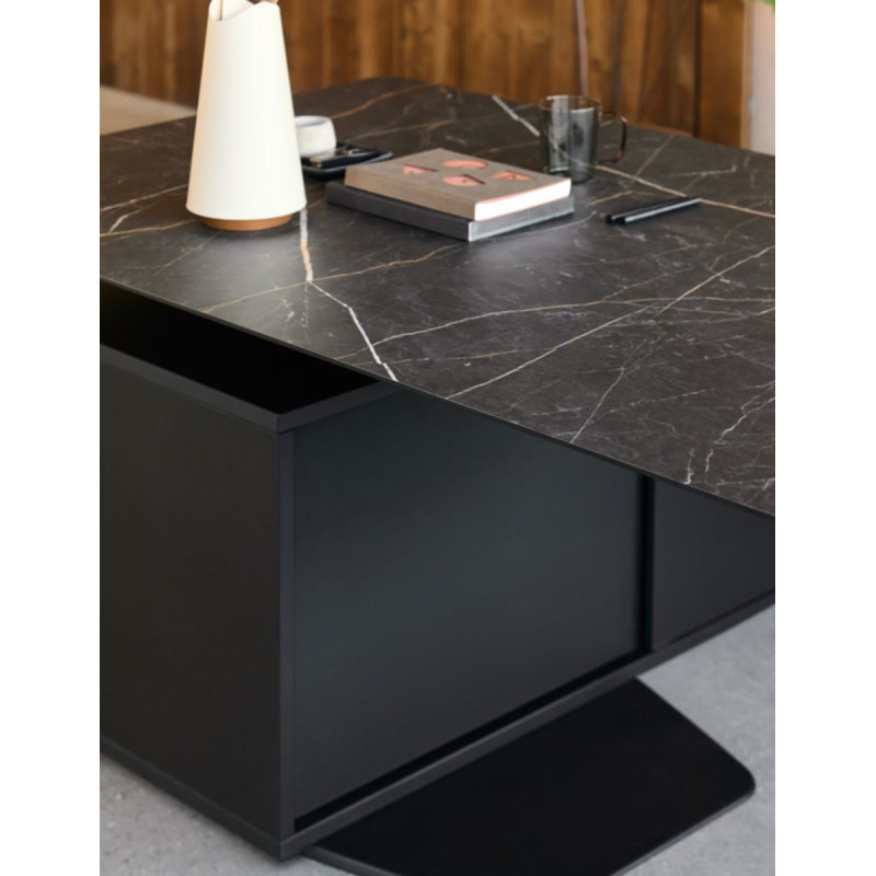 Mesa Oficina Elevable con Aparador Menssula de Actiu - Montiel