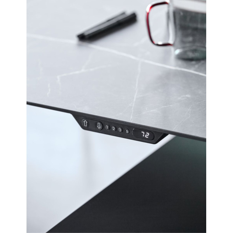 Mesa Oficina Elevable con Aparador Menssula de Actiu - Montiel
