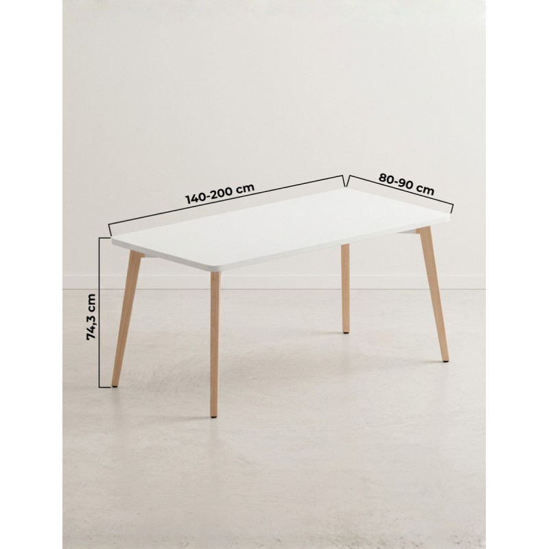 ▷ Mesa de Escritorio Nórdica Timber de Forma5 - Montiel