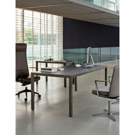 ▷ Mesa de Oficina de Madera PRISMA de ACTIU | Oficinas Montiel