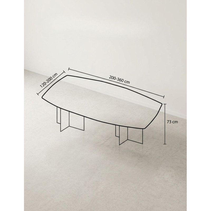 ▷ Mesa de Reuniones Ceres de Ismobel - Oficinas Montiel