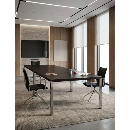 ▷ Mesa de Reuniones Rectangular PRISMA de ACTIU - Montiel