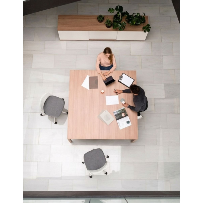 ▷ Mesa de Reuniones Rectangular PRISMA de ACTIU - Montiel