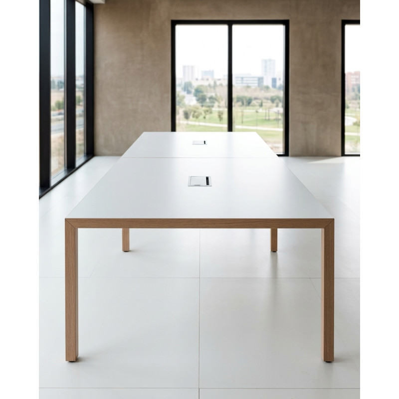 ▷ Mesa de Reuniones Rectangular PRISMA de ACTIU - Montiel