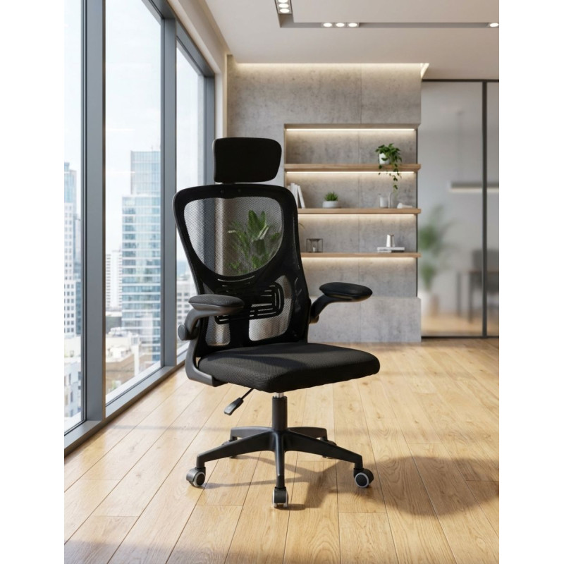 Silla Giratoria Oficina Respaldo Malla Aura - Montiel