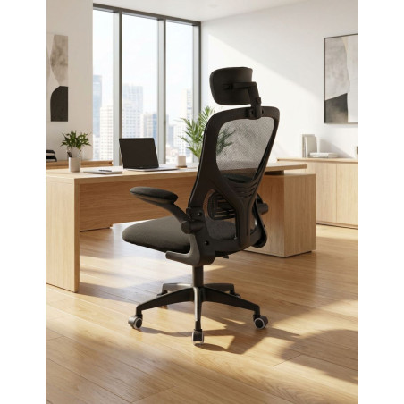 Silla Giratoria Oficina Respaldo Malla Aura - Montiel