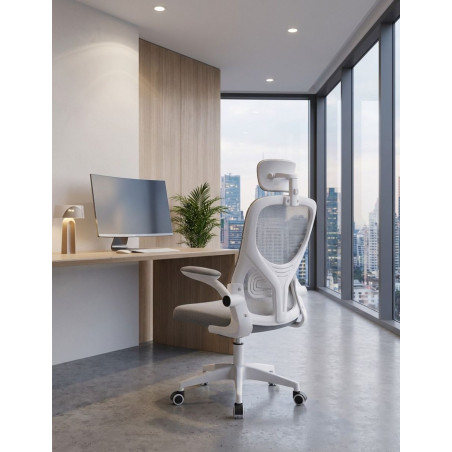 Silla Giratoria Oficina Respaldo Malla Aura - Montiel