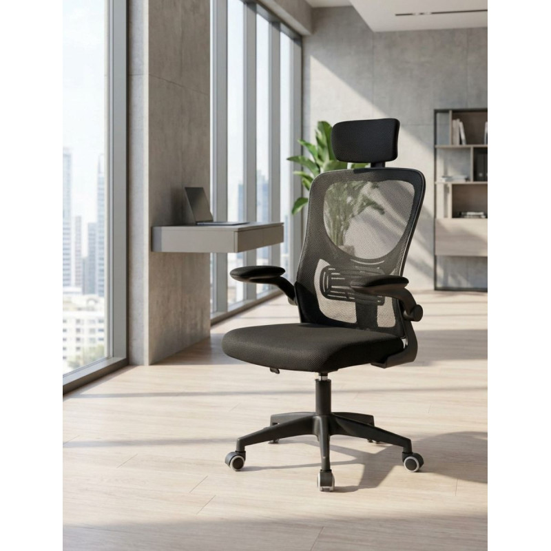 Silla Giratoria Oficina Respaldo Malla Aura - Montiel