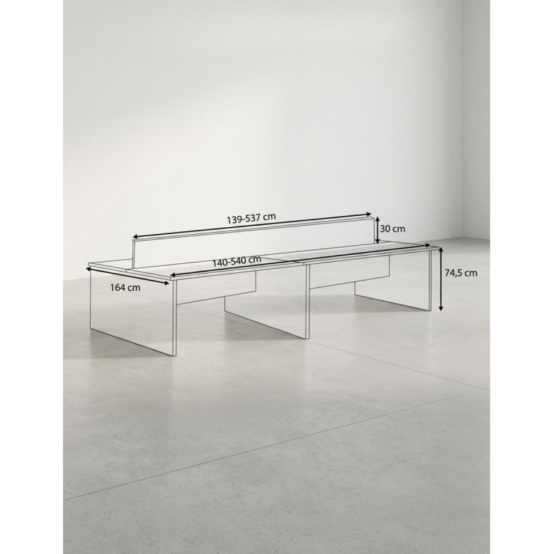 ▷ Multipuesto de Melamina Amba de Kesta - Montiel