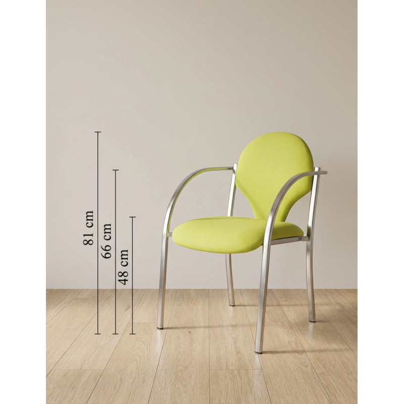 Silla Confidente Sala de Espera Zira de Kunna - Montiel