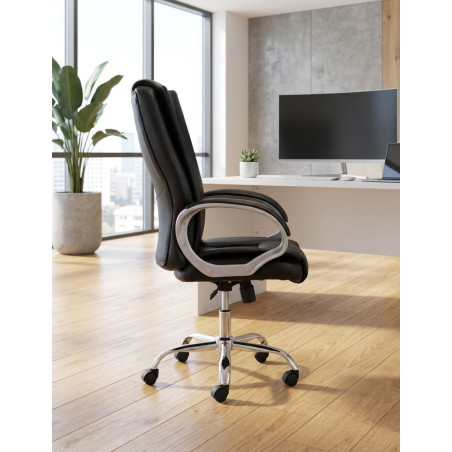Sillón Dirección Giratorio Brazos Fijos Orion - Montiel