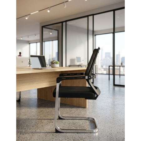 Silla de Recepción Oficina Flers Grupo SDM - Montiel