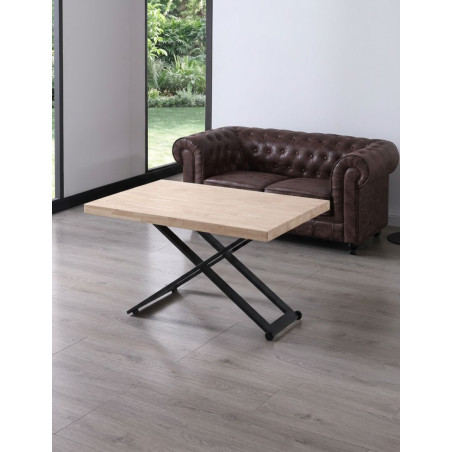 Mesa Madera de Centro Elevable 120x80 cm. Veya - Montiel
