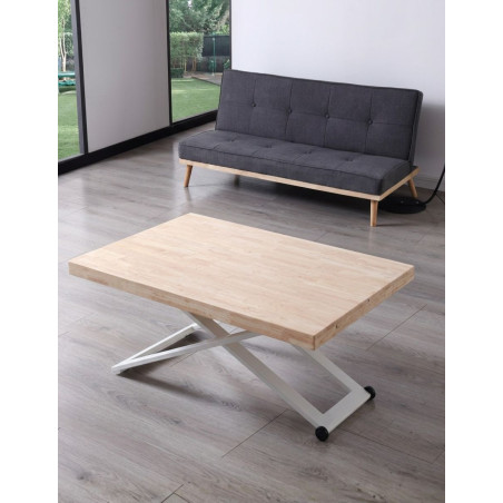Mesa Madera de Centro Elevable 120x80 cm. Veya - Montiel