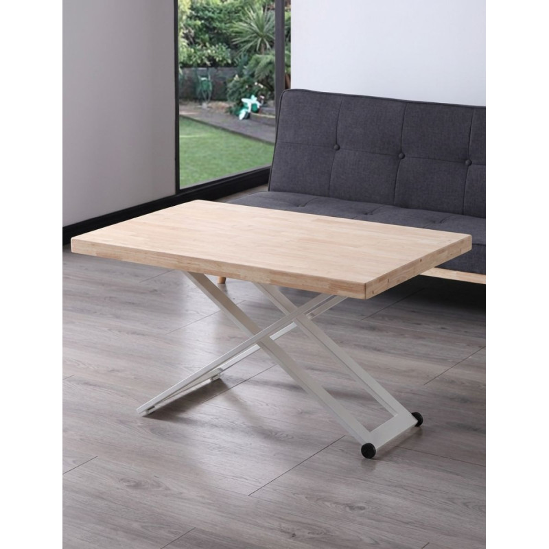 Mesa Madera de Centro Elevable 120x80 cm. Veya - Montiel