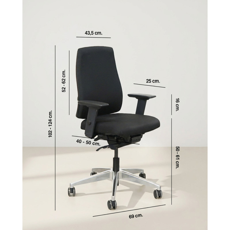 Silla Oficina con Ruedas de Interstuhl - Montiel