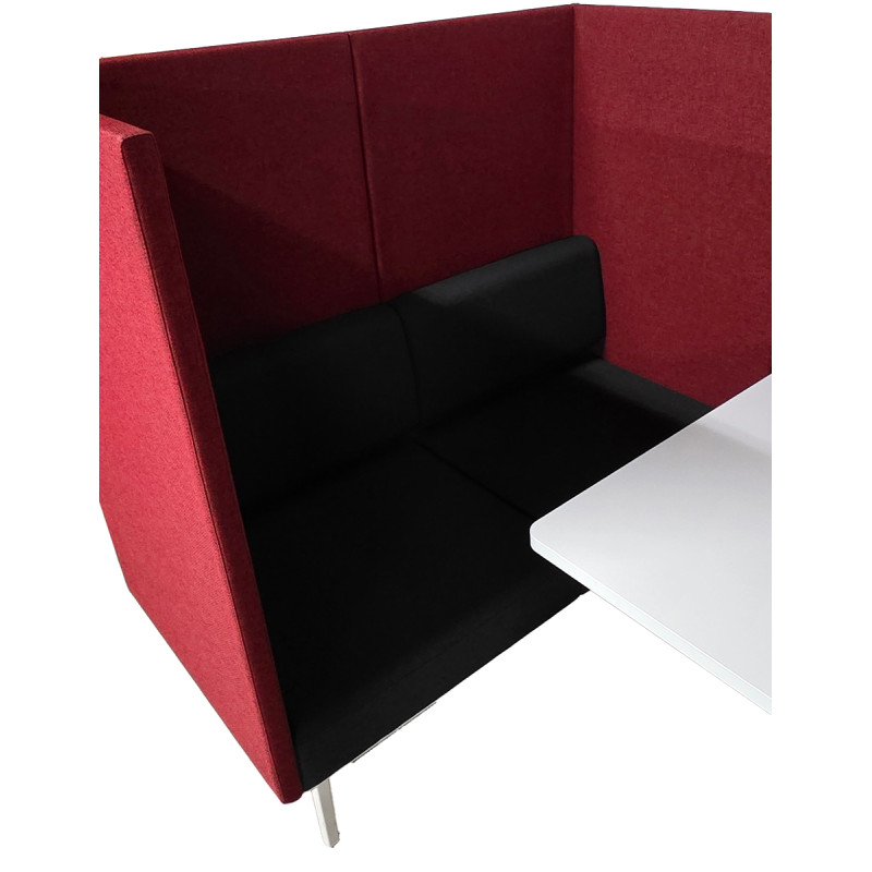 Sofás Dos Asientos con Mesa Central de Actiu - Montiel