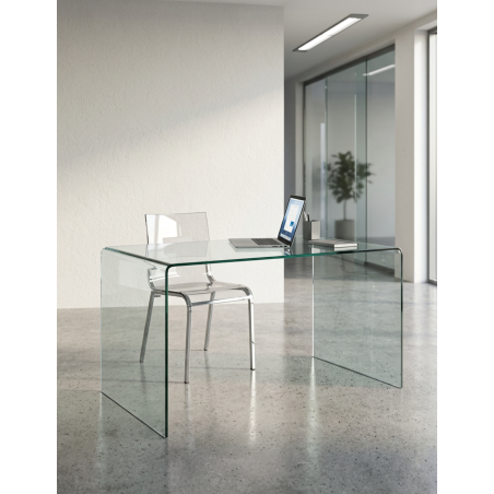 Mesa Dirección Cristal Curvado Concord de Grupo SDM - Montiel