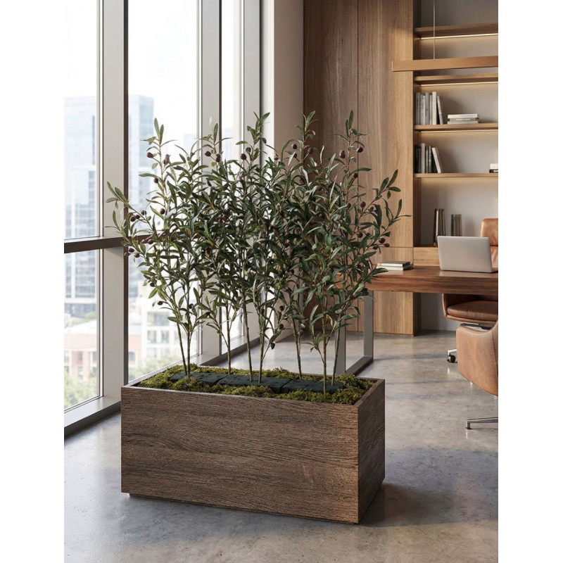 Arbusto Artificial de Olivo 100 cm. de Decoplanta - Montiel