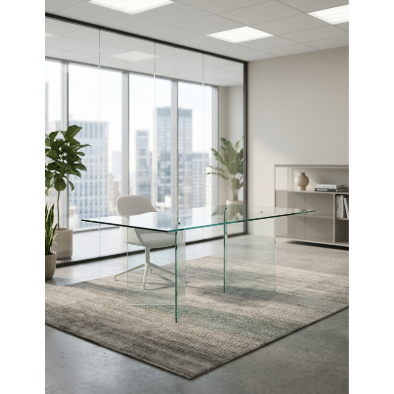 Mesa de Juntas Cristal Otish de Grupo SDM - Montiel