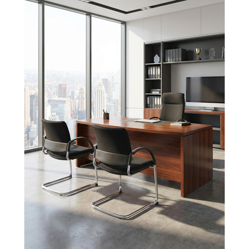 Silla Confidente Negra de Interstuhl - Montiel