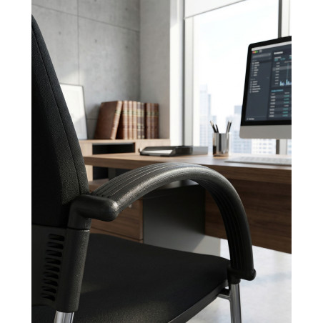 Silla Confidente Negra de Interstuhl - Montiel