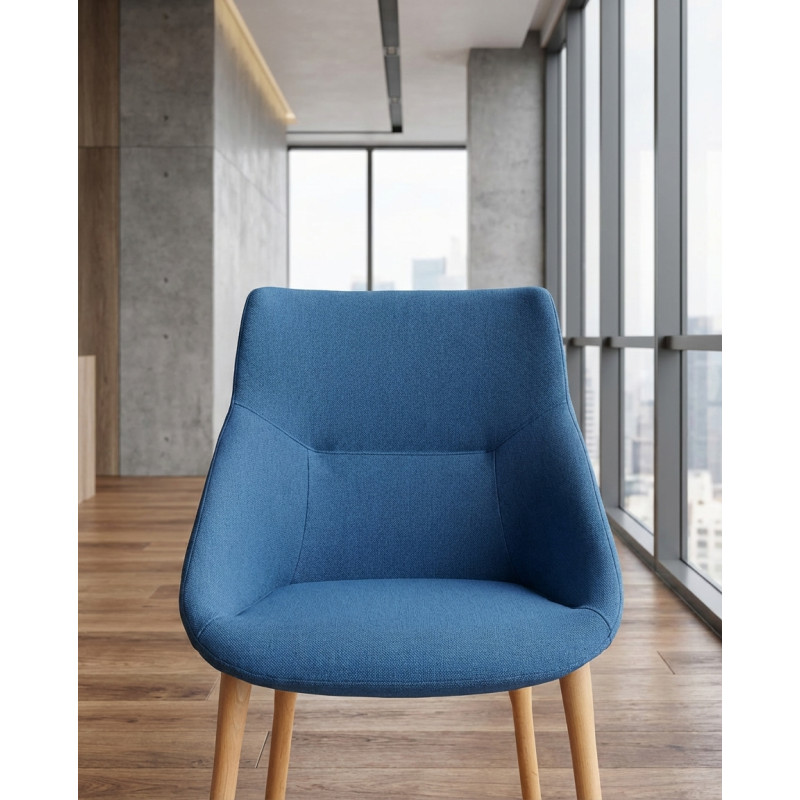 Butaca Azul Bow Chair de Pattio Forma 5 - Montiel