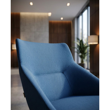 Butaca Azul Bow Chair de Pattio Forma 5 - Montiel