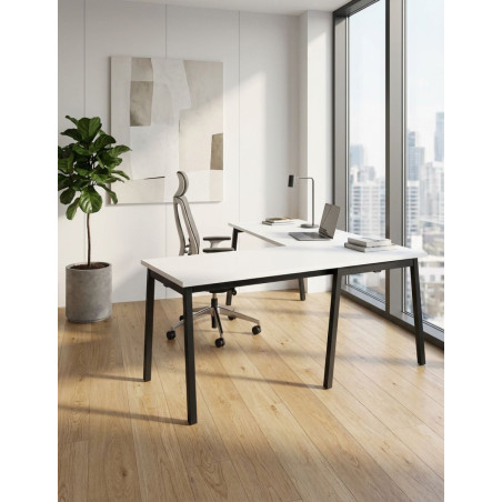 Escritorio en L de Madera M-Next de Forma 5 - Montiel