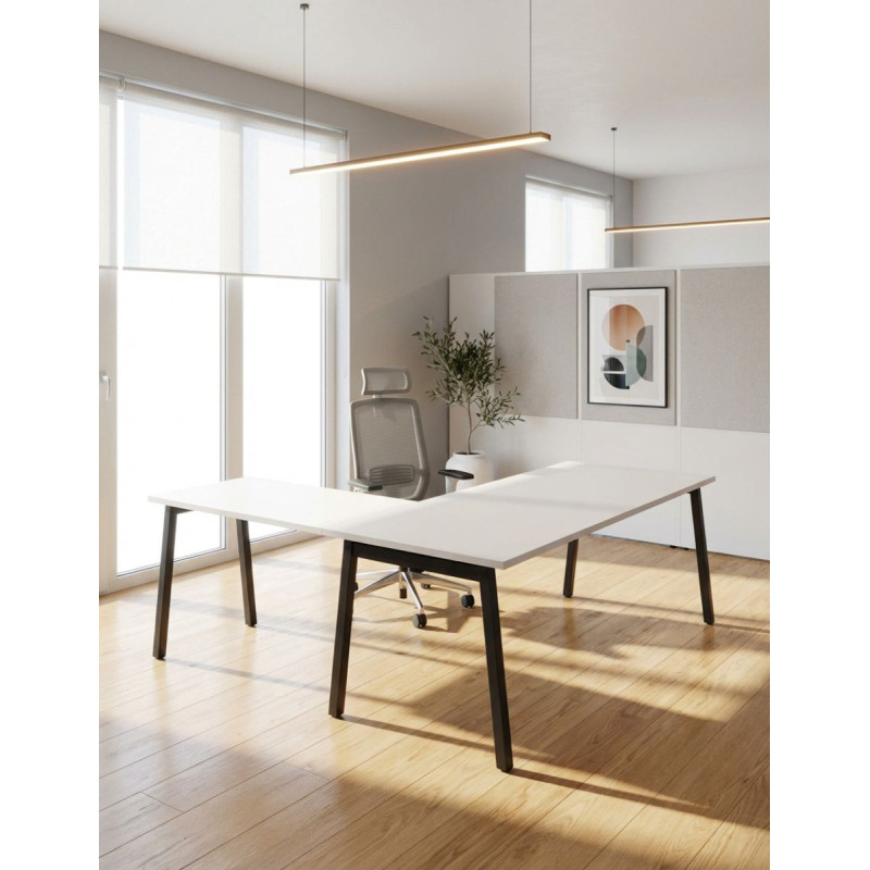 Escritorio en L de Madera M-Next de Forma 5 - Montiel