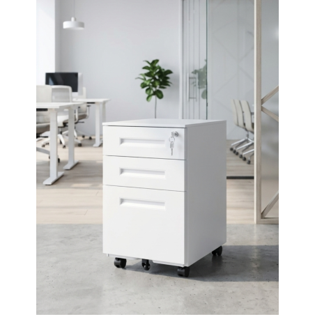 Cajonera Oficina Metálica Gris Olimpo de Grupo SDM - Montiel