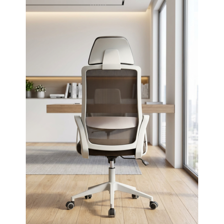 Silla Ergonómica Oficina Gris Mario de Grupo SDM - Montiel